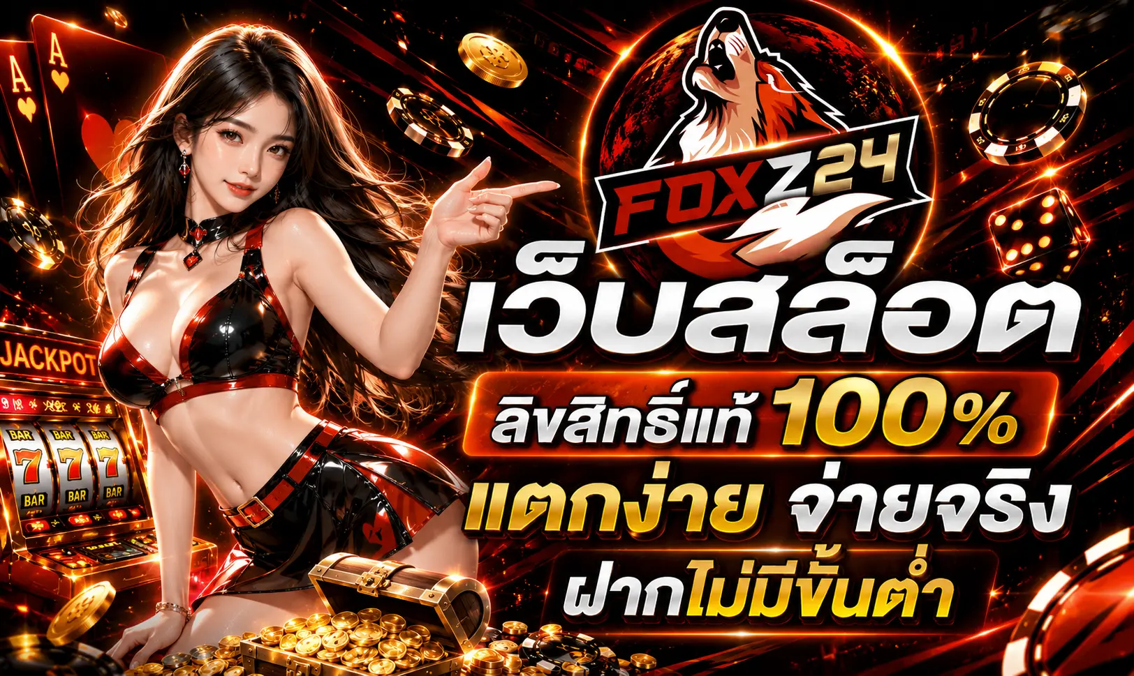 ทางเข้า FOXZ24 เว็บสล็อตแท้ อัปเดตลิงก์ใหม่ล่าสุด ใช้งานง่าย ไม่สะดุด